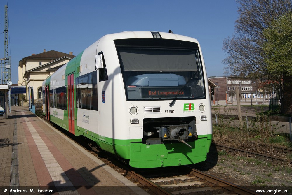 Bus und Bahn im Ruhrgebiet Fuhrpark Erfurter Bahn