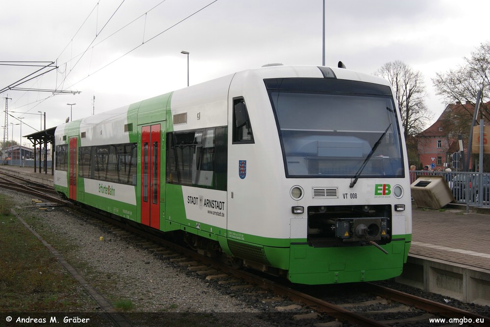 Bus und Bahn im Ruhrgebiet Fuhrpark Erfurter Bahn