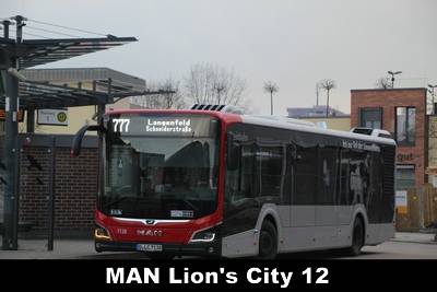 Rheinbahn Lion's City 12