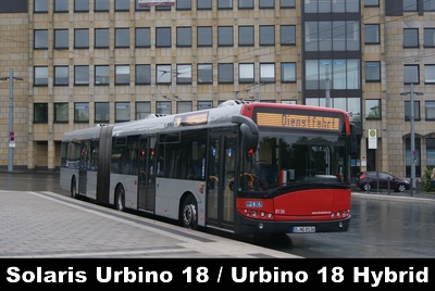 Rheinbahn Urbino 18 / Urbino 18 Hybrid