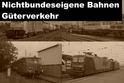 nichtbundeseigene Bahngesellschaften Gterverkehr