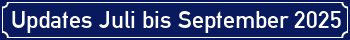 Updates Juli bis September 2025